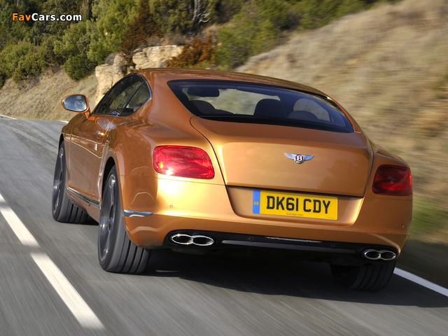 Pictures of Bentley Continental GT V8 2012 (640 x 480)