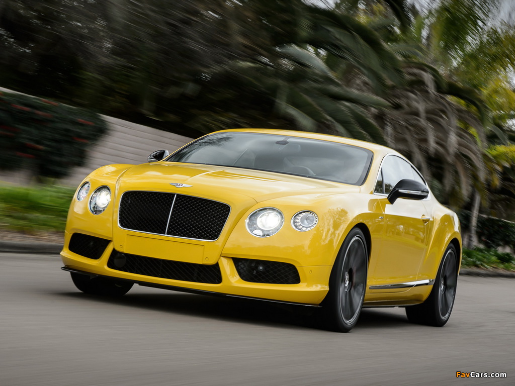 Pictures of Bentley Continental GT V8 S Coupe 2013 (1024 x 768)