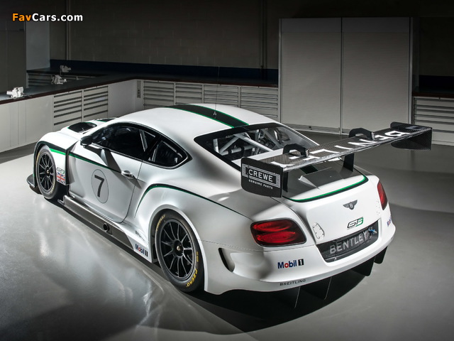 Pictures of Bentley Continental GT3 2013 (640 x 480)