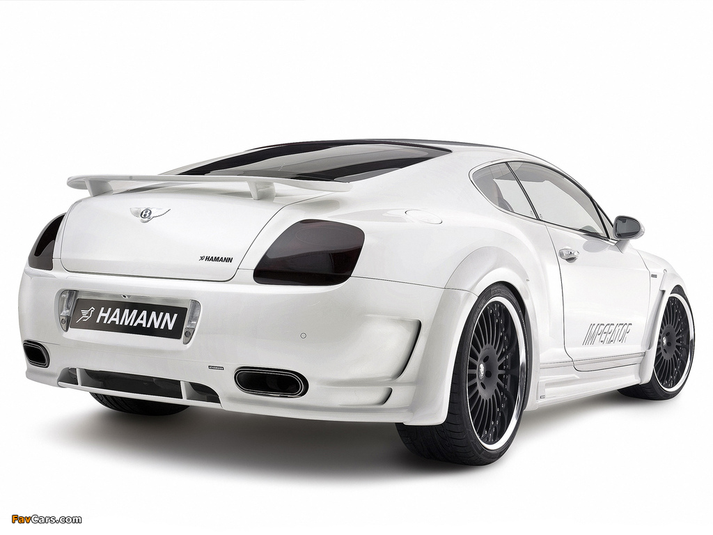 Hamann Bentley Continental GT Imperator 2009–10 wallpapers (1024 x 768)