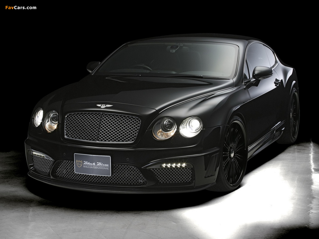WALD Bentley Continental GT Black Bison Edition 2010 wallpapers (1024 x 768)