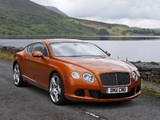 Bentley Continental GT UK-spec 2011 wallpapers