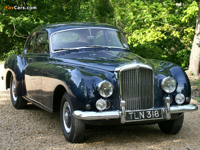 Bentley R-Type Continental Sports Saloon by Mulliner 1952–55 images (640 x 480)