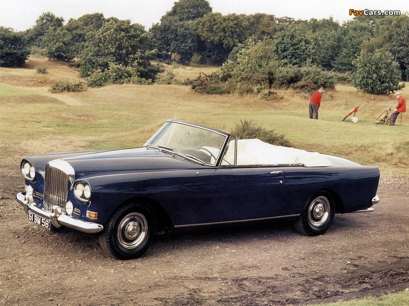 Bentley S3 Continental Convertible by Mulliner Park Ward 1962–66 photos (800 x 600)