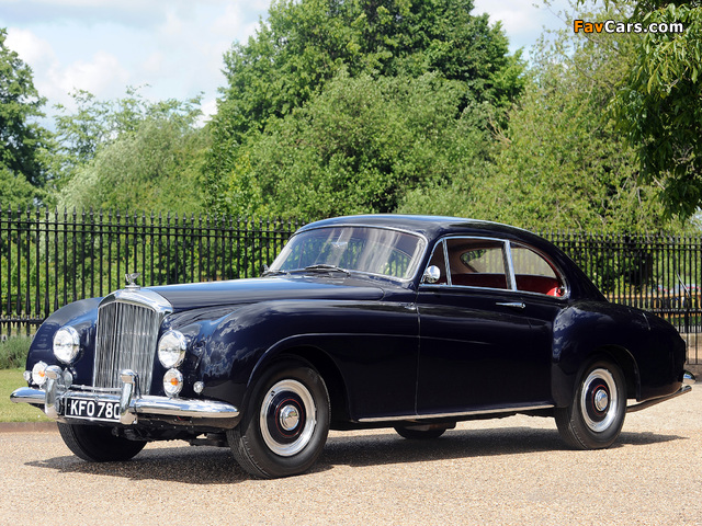 Bentley R-Type Continental Fastback 1953–55 wallpapers (640 x 480)