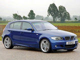 BMW 130i 5-door M Sports Package (E87) 2005 images