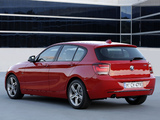 BMW 118i 5-door Sport Line (F20) 2011 photos