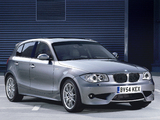 BMW 1 Series Aerodynamic Package UK-spec (E87) 2004–06 wallpapers