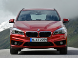 Images of BMW 218d Active Tourer Sport Line (F45) 2014