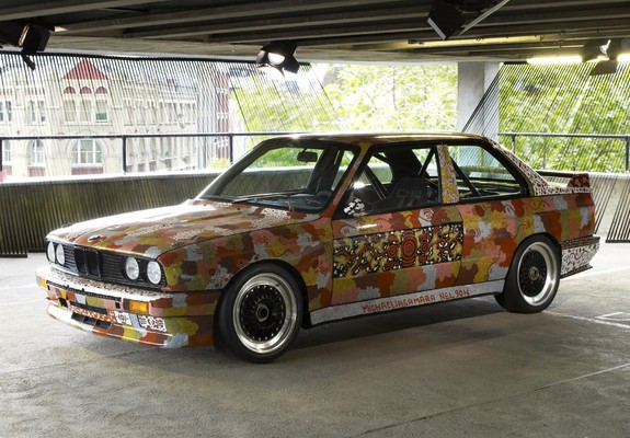 BMW M3 Art Car by Michael Jagamara Nelson (E30) 1989 photos