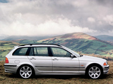 BMW 328i Touring UK-spec (E46) 1999–2000 images