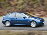 BMW 325ti Compact (E46) 2001–05 photos