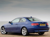 BMW 335i Coupe UK-spec (E92) 2007–10 wallpapers