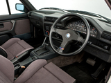 Images of BMW 325i Cabrio UK-spec (E30) 1986–93