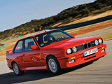 Pictures of BMW M3 Coupe (E30) 1986–90