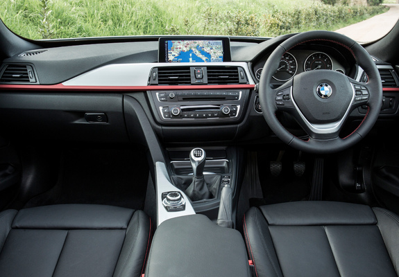 BMW 318d Gran Turismo Sport Line UK-spec (F34) 2013 wallpapers
