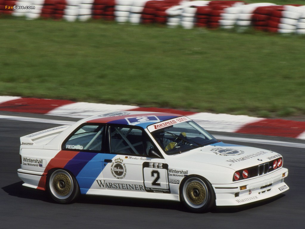 BMW M3 DTM (E30) 1987–93 wallpapers (1024 x 768)