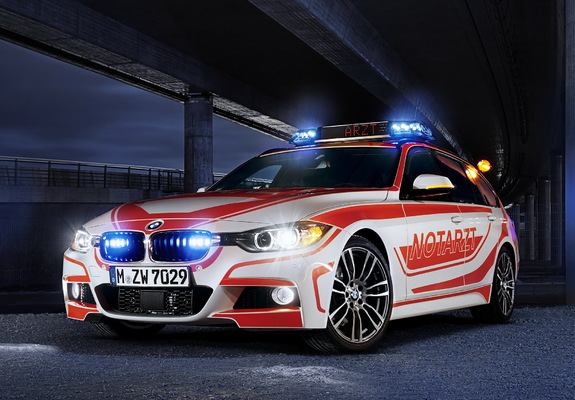BMW 3 Series Touring M Sports Package Notarzt (F31) 2013 wallpapers