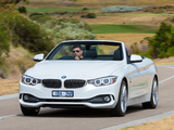 Pictures of BMW 420d Cabrio Luxury Line AU-spec (F33) 2014