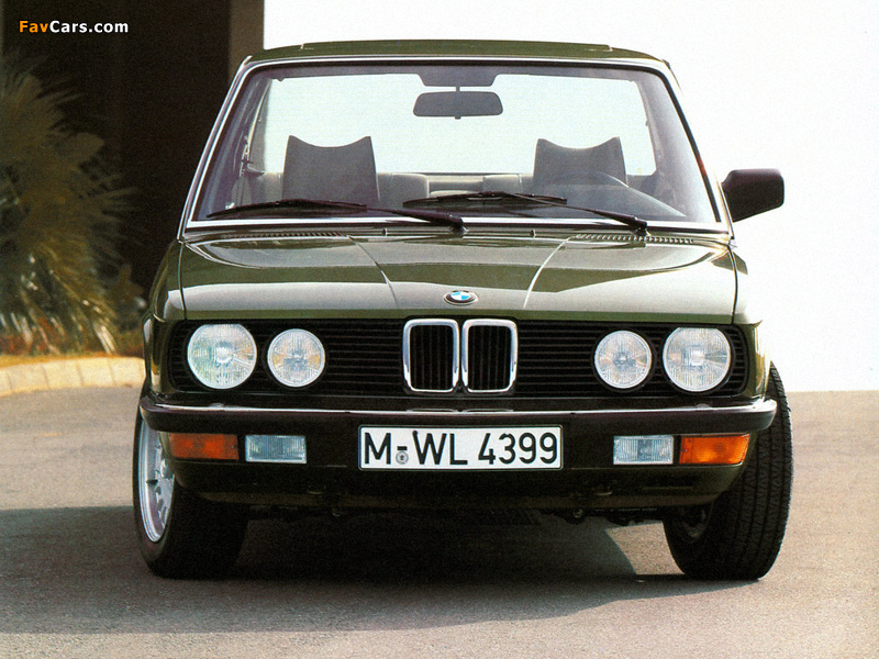 BMW 520i Sedan (E28) 1981–87 wallpapers (800 x 600)