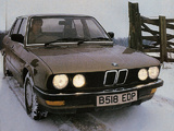 BMW 518i UK-spec (E28) 1984–88 wallpapers