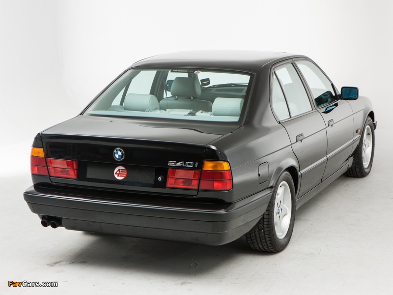 BMW 540i UK-spec (E34) 1992–95 photos (800 x 600)