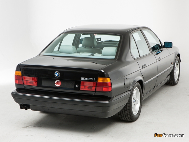 BMW 540i UK-spec (E34) 1992–95 photos (640 x 480)