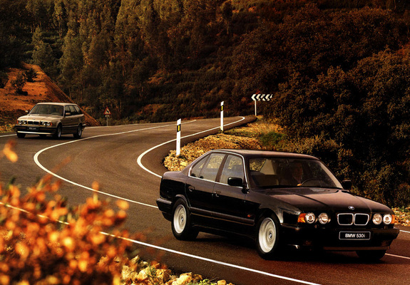 BMW 530i Sedan (E34) 1992–95 pictures
