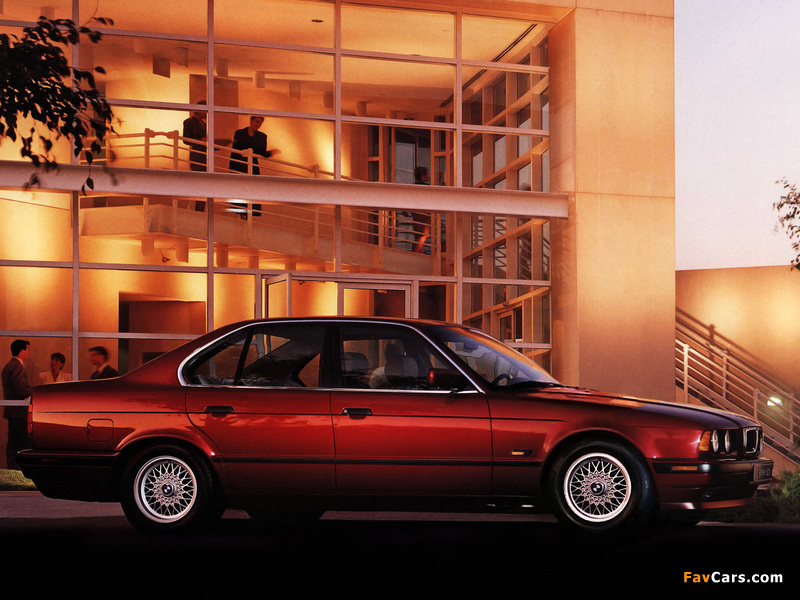 BMW 530i Sedan (E34) 1992–95 wallpapers (800 x 600)