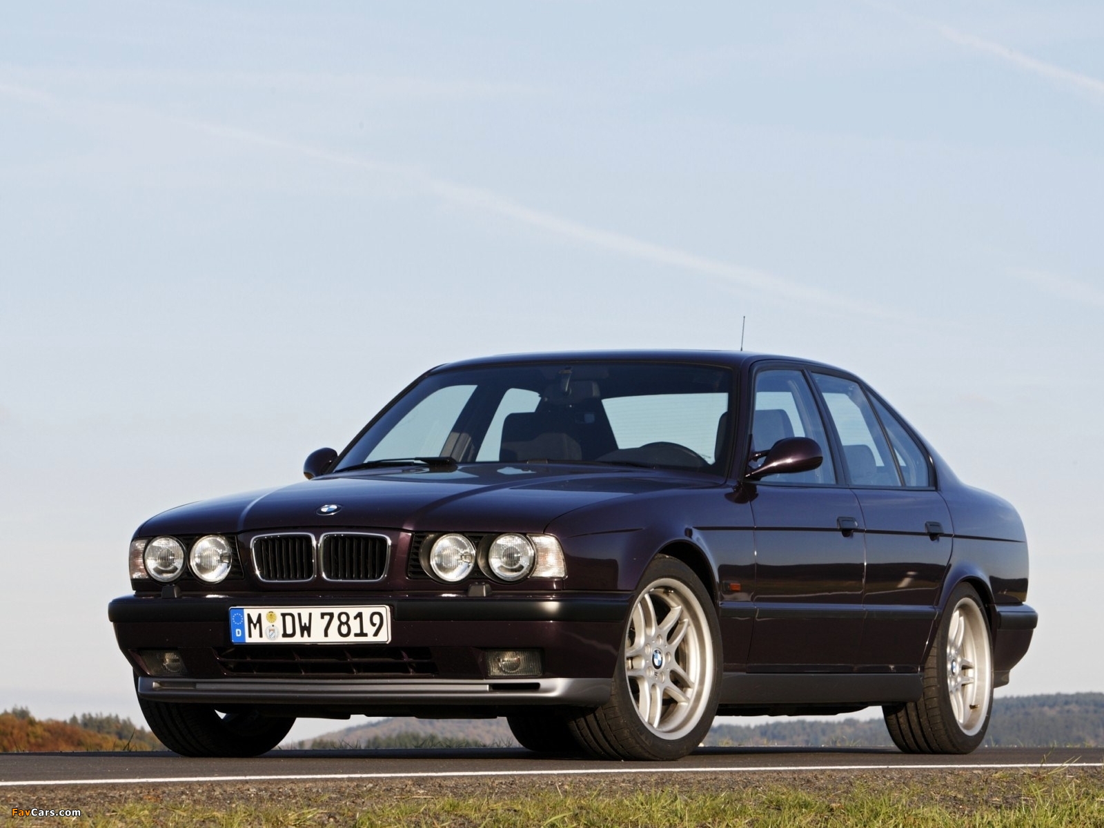 BMW M5 Sedan (E34) 1994–95 images (1600 x 1200)