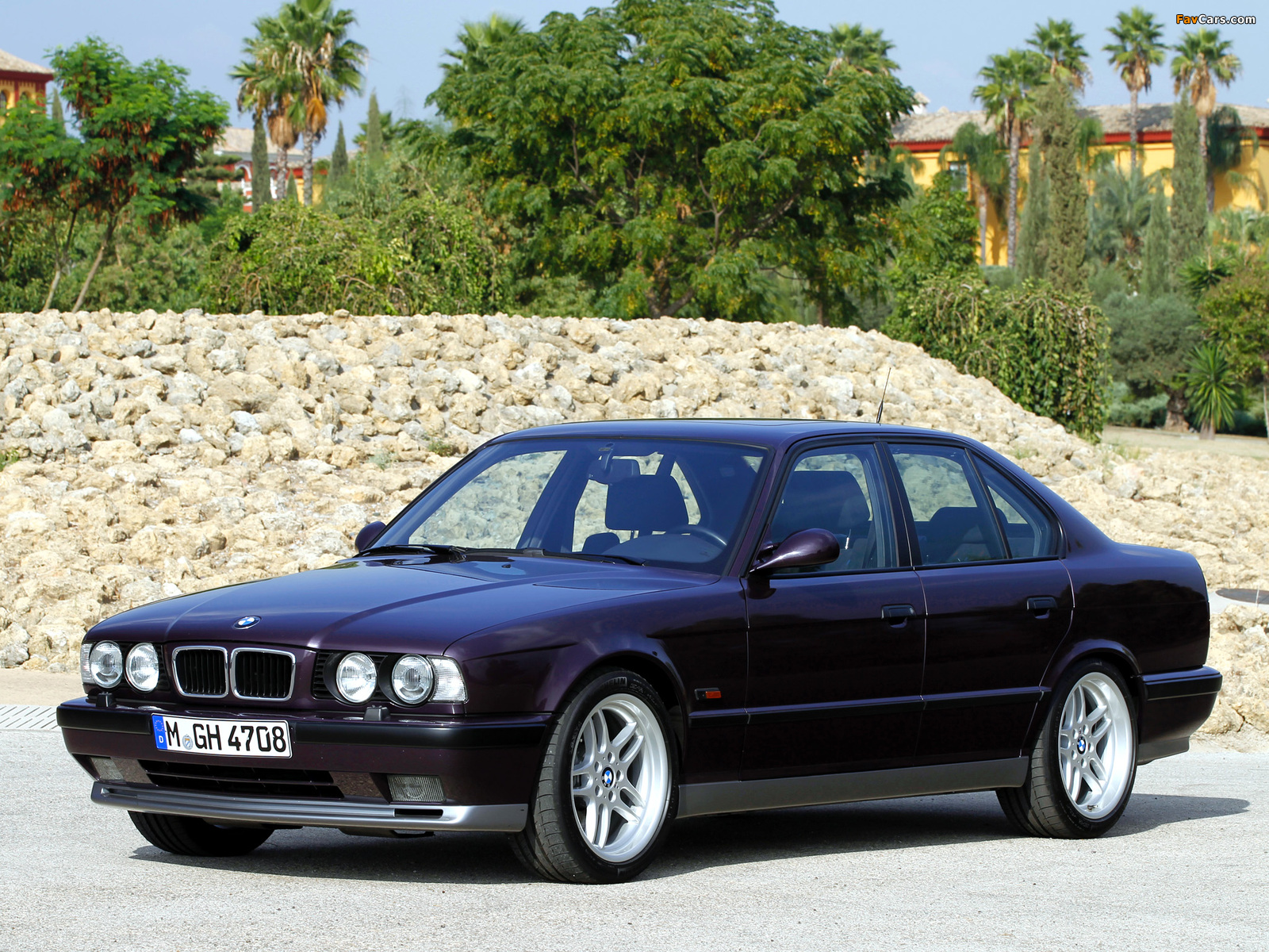 BMW M5 Sedan (E34) 1994–95 photos (1600 x 1200)