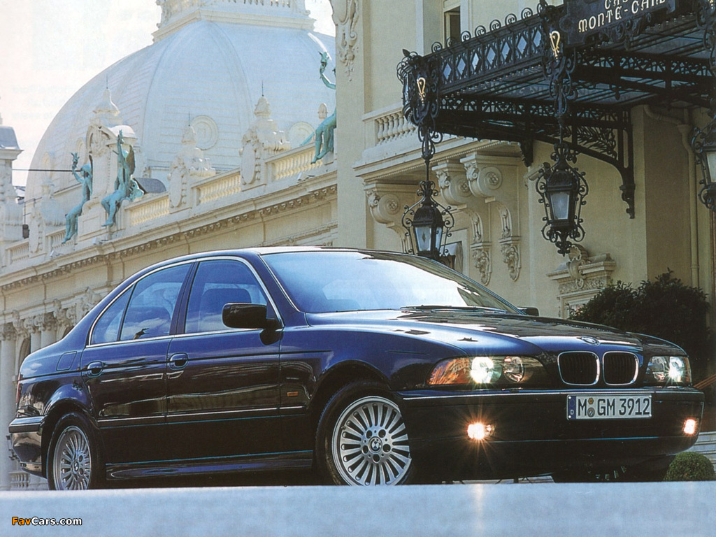 BMW 5 Series Sedan (E39) 1995–2003 pictures (1024 x 768)