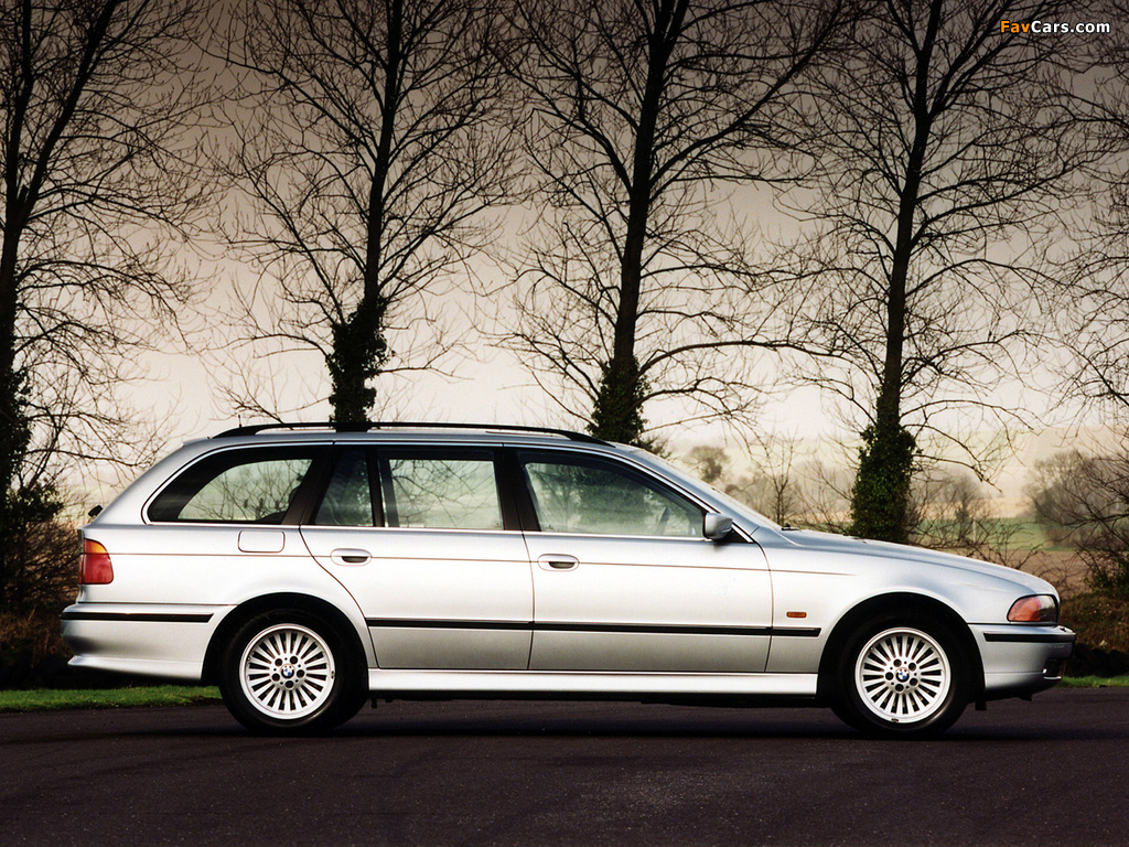 BMW 525tds Touring UK-spec (E39) 1997–2000 wallpapers (1024 x 768)