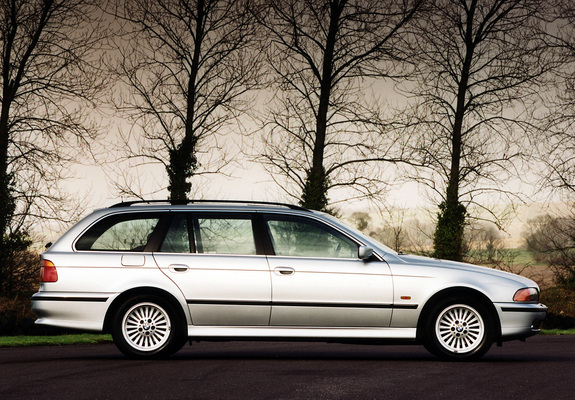BMW 525tds Touring UK-spec (E39) 1997–2000 wallpapers
