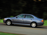 BMW 530i Sedan US-spec (E39) 2000–03 pictures