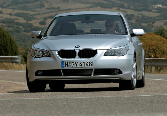 BMW 5 Series Sedan (E60) 2003–07 photos
