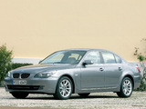 BMW 530i Sedan (E60) 2007–10 photos