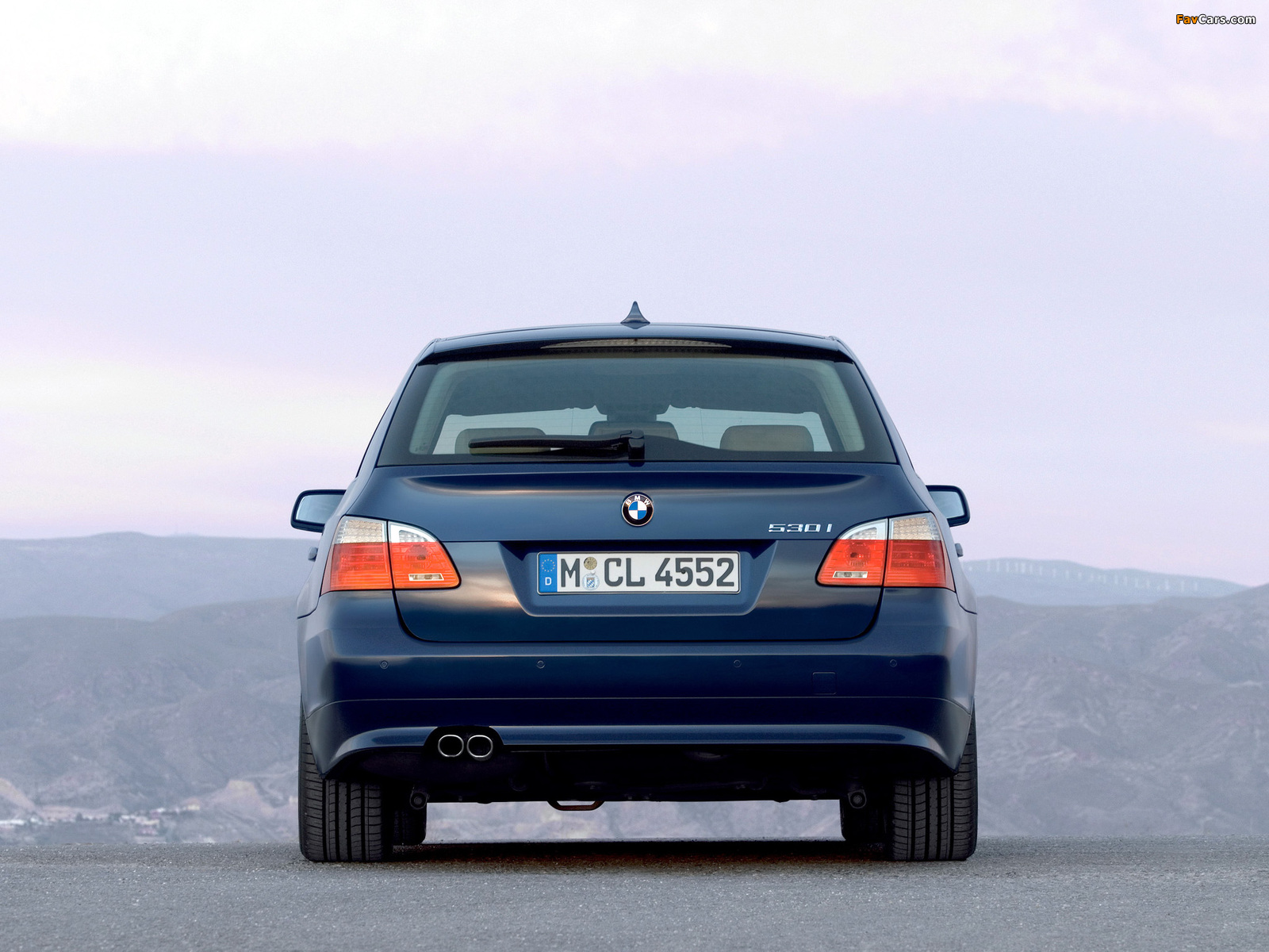 BMW 530i Touring (E61) 2007–10 wallpapers (1600 x 1200)