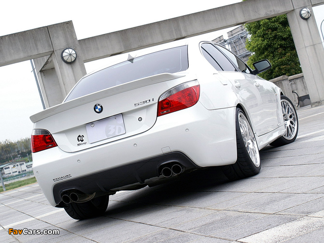 3D Design BMW 5 Series M Sports Package (E60) 2008–10 images (640 x 480)