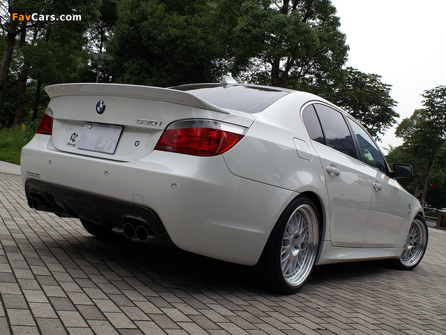 3D Design BMW 5 Series M Sports Package (E60) 2008–10 wallpapers (640 x 480)