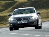 BMW 535i Sedan UK-spec (F10) 2010 pictures