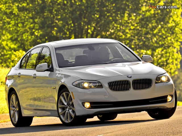 BMW 535i Sedan US-spec (F10) 2010 pictures (640 x 480)