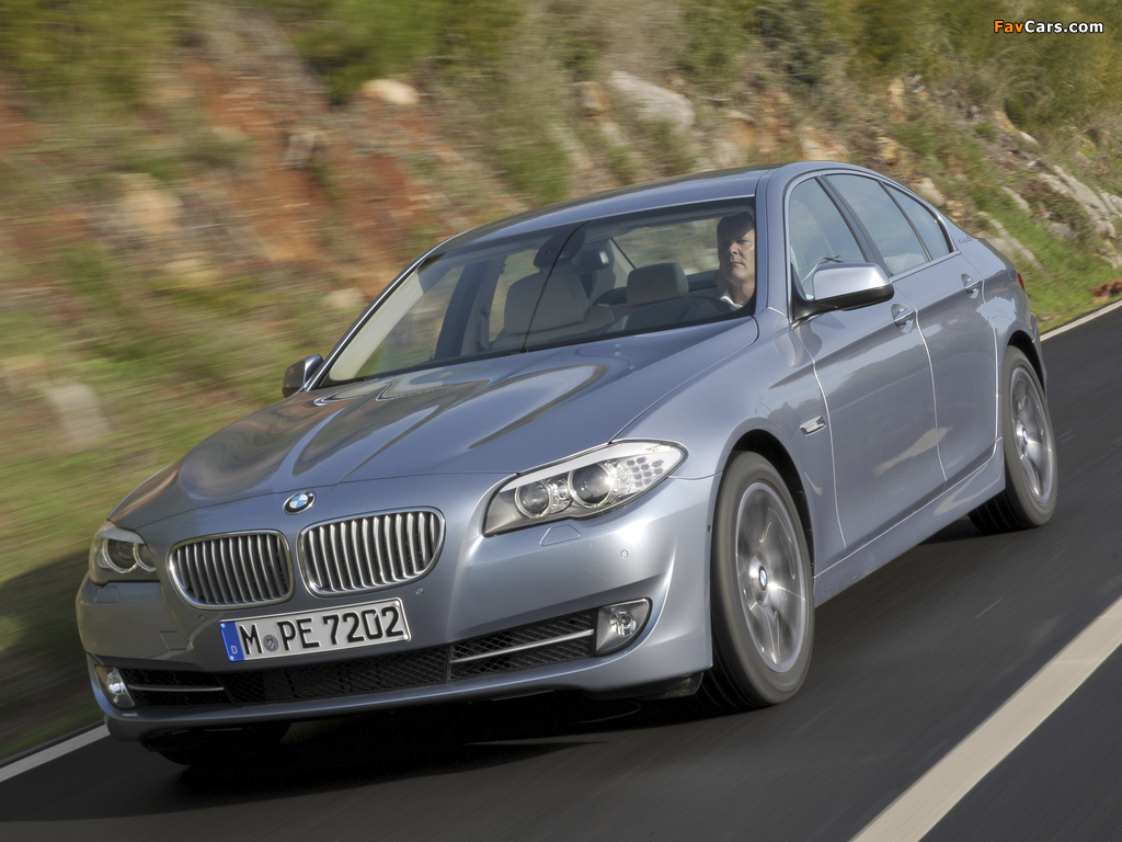 BMW ActiveHybrid 5 (F10) 2012–13 images (1024 x 768)