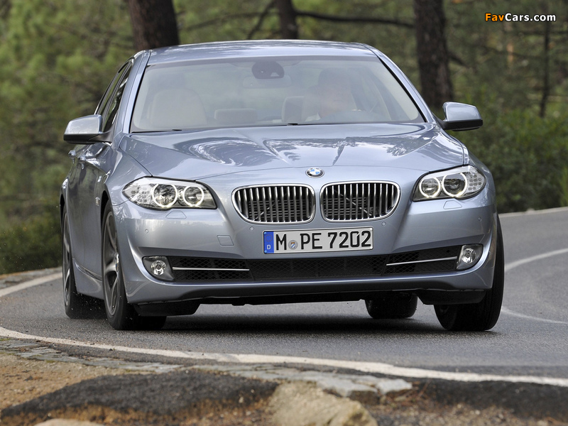 BMW ActiveHybrid 5 (F10) 2012–13 pictures (800 x 600)