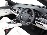 BMW 520d Gran Turismo M Sport Package AU-spec (F07) 2012–13 pictures