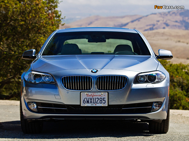 BMW ActiveHybrid 5 US-spec (F10) 2012 pictures (640 x 480)
