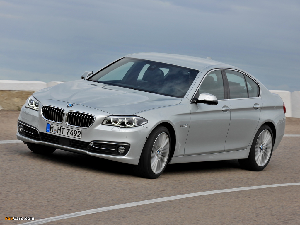 BMW 535i Sedan Luxury Line (F10) 2013 images (1024 x 768)