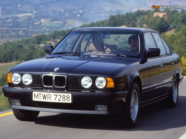 BMW 5 Series E34 pictures (640 x 480)