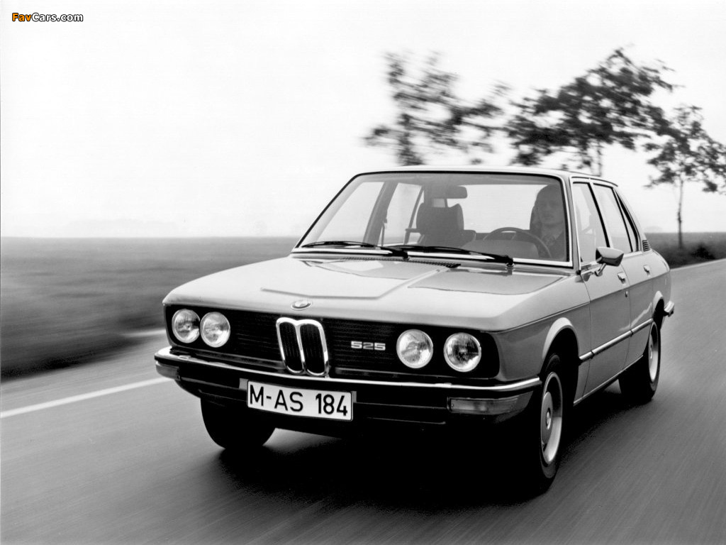 BMW 525 Sedan (E12) 1973–76 photos (1024 x 768)