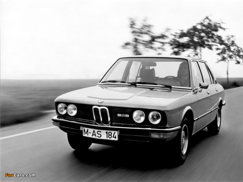 BMW 525 Sedan (E12) 1973–76 photos (800 x 600)